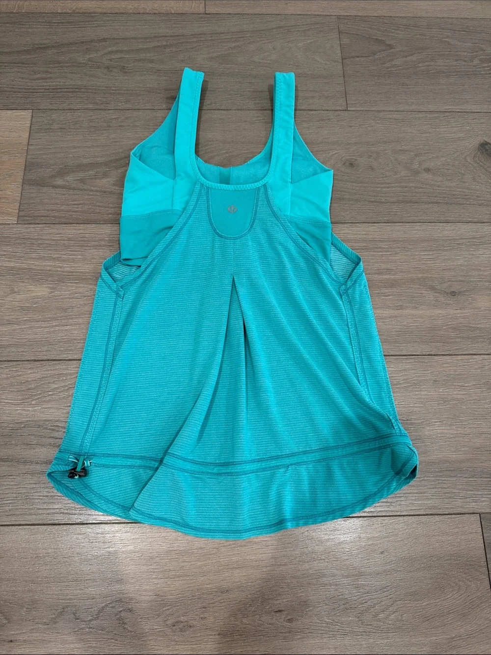 LULULEMON Heathered Bali Breeze Run Times Tank Active Workout Yoga Top Size 4